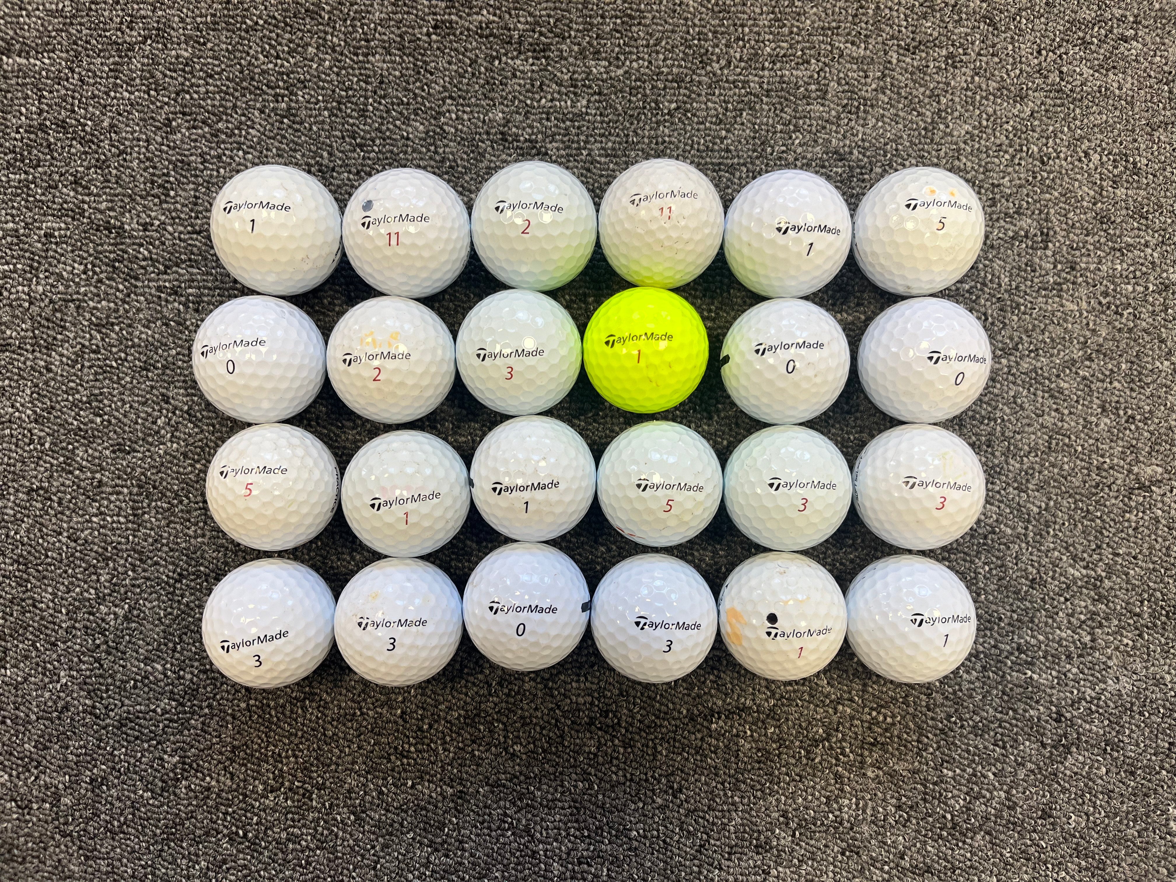 TaylorMade Grade C Recycled Golf Balls - 24 Pack - Image 3