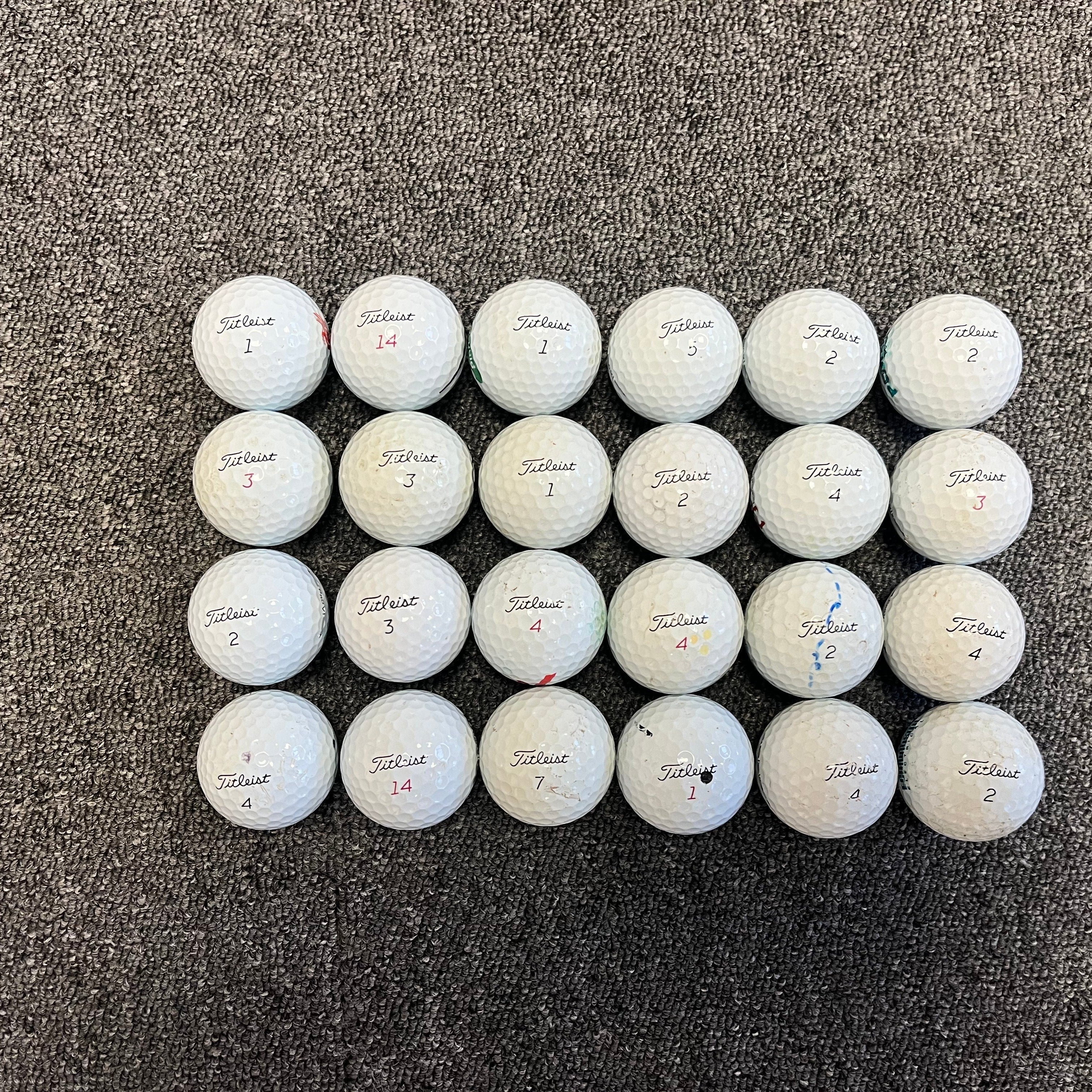 Titleist Pro v1 Grade C Recycled Golf Balls - 24 Pack - Image 3