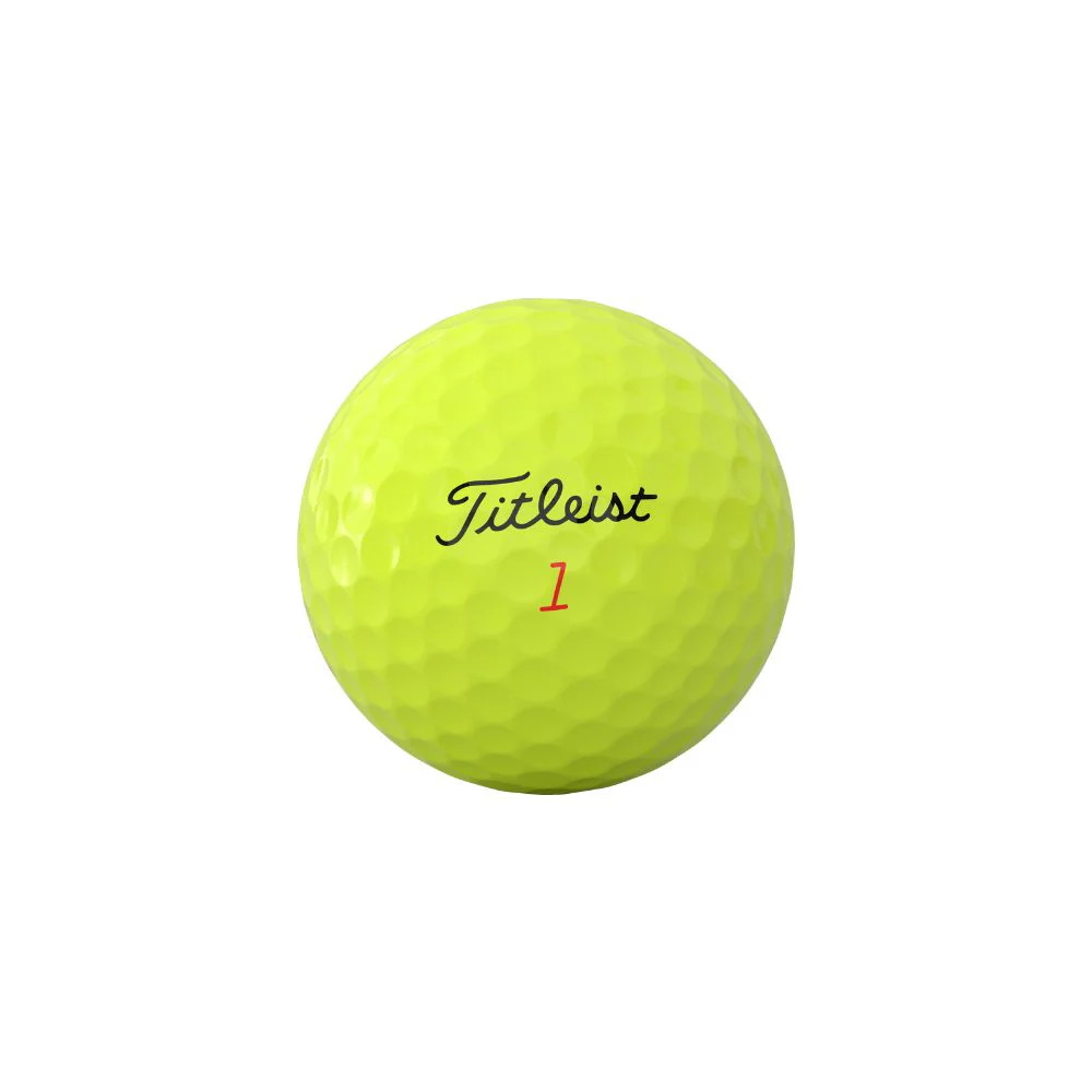 Titleist TruFeel Golf Balls 2026 - Yellow - Image 3
