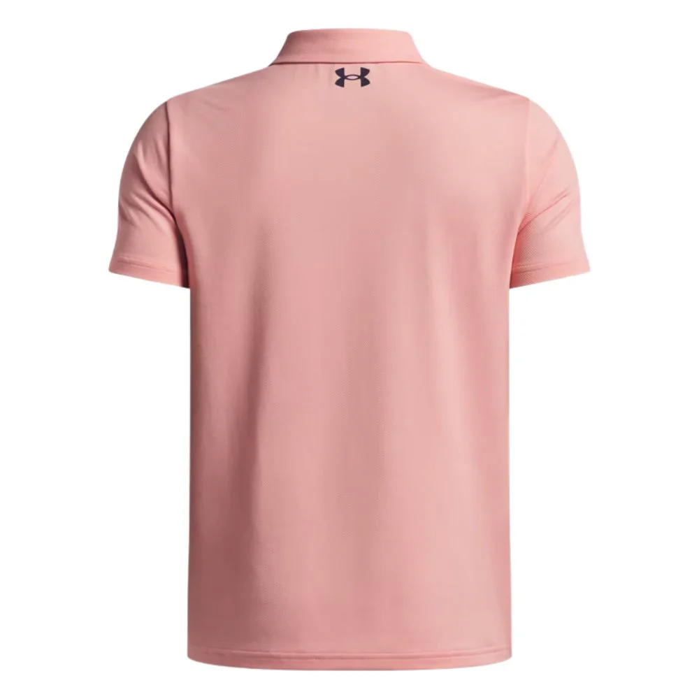 Under Armour Boys Matchplay Junior Golf Polo Shirt 2026 - 6009816-603 - Image 2