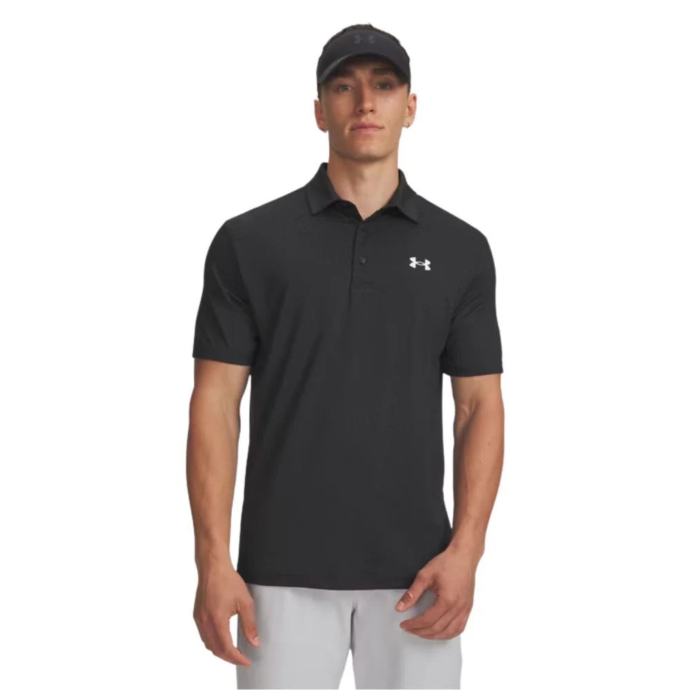 Under Armour Drive Jacquard Men's Golf Polo Shirt 2026 - 1389846-004
