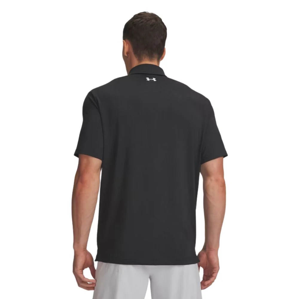 Under Armour Drive Jacquard Men's Golf Polo Shirt 2026 - 1389846-004 - Image 2