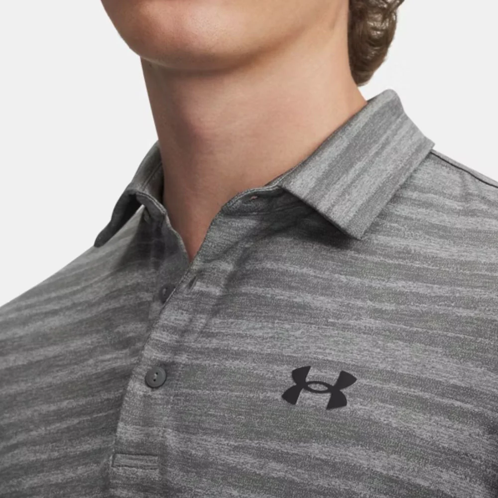 Under Armour Drive Jacquard Men's Golf Polo Shirt 2026 - 1389846-709 - Image 3