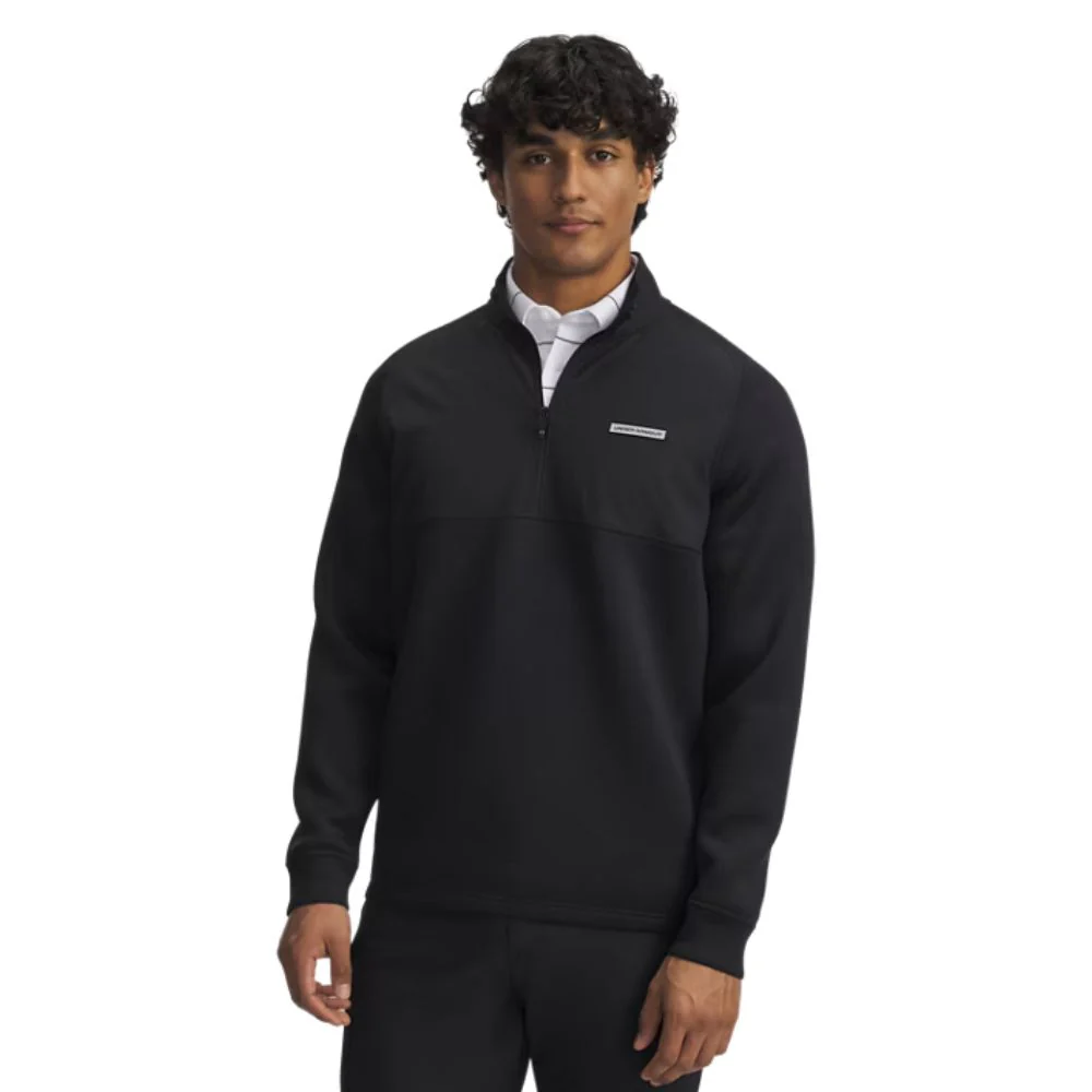 Under Armour Drive Pro Hybrid 1/2 Zip Mens Golf Top 2025 - 6005666-010