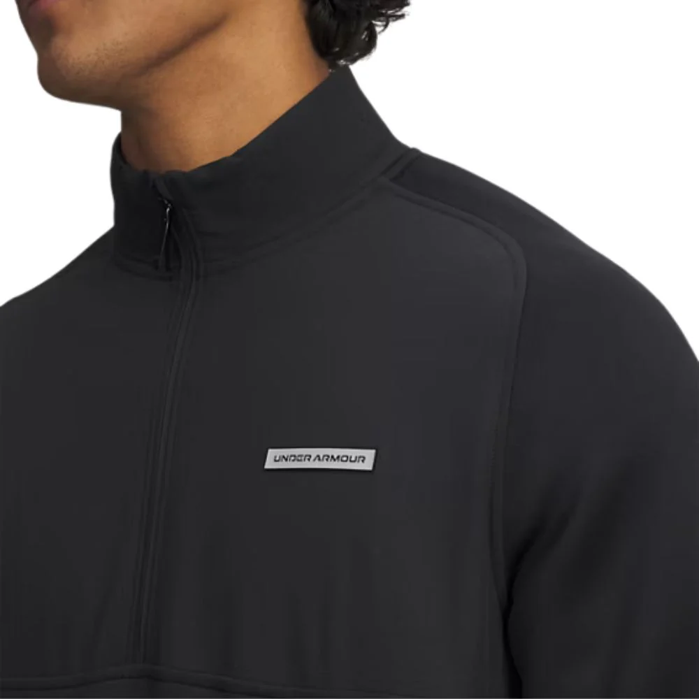 Under Armour Drive Pro Hybrid 1/2 Zip Mens Golf Top 2025 - 6005666-010 - Image 3