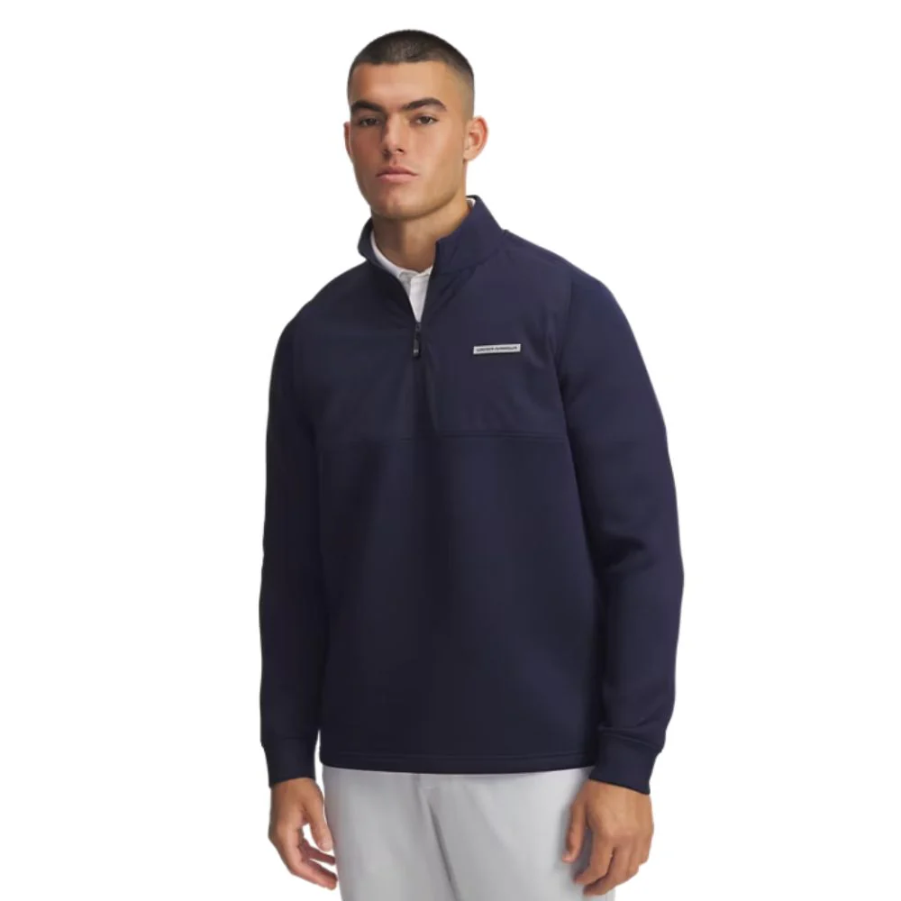 Under Armour Drive Pro Hybrid 1/2 Zip Mens Golf Top 2025 - 6005666-410