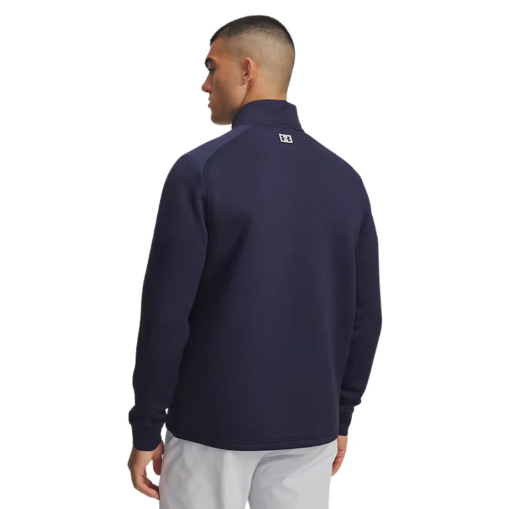 Under Armour Drive Pro Hybrid 1/2 Zip Mens Golf Top 2025 - 6005666-410 - Image 2
