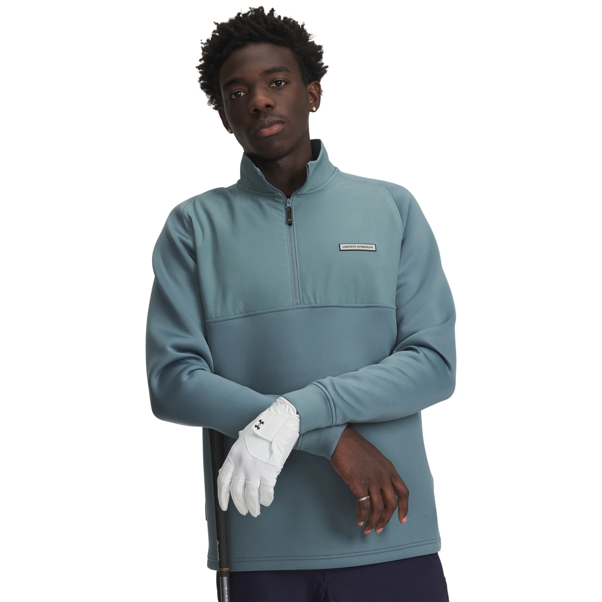 Under Armour Drive Pro Hybrid 1/2 Zip Mens Golf Top 2025 - 6005666-587