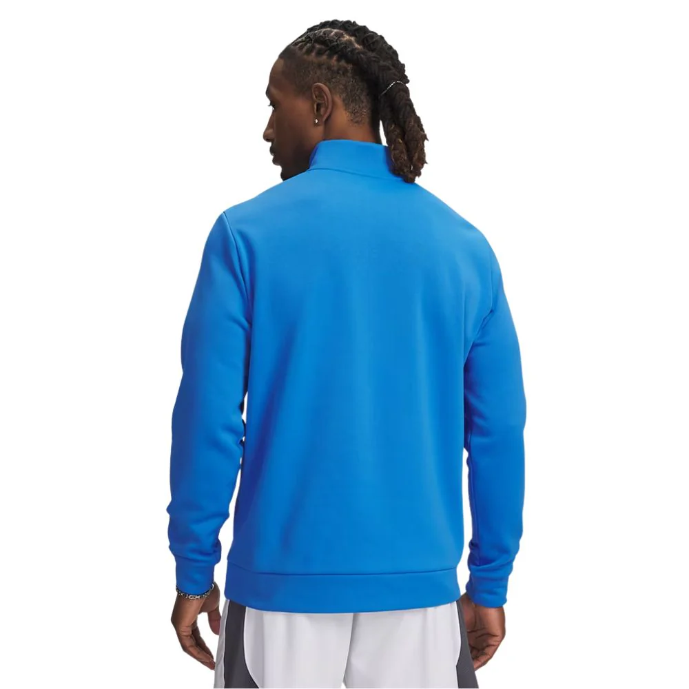 Under Armour Fleece 1/4 Zip Pullover Top - 1373358-402 - Image 2