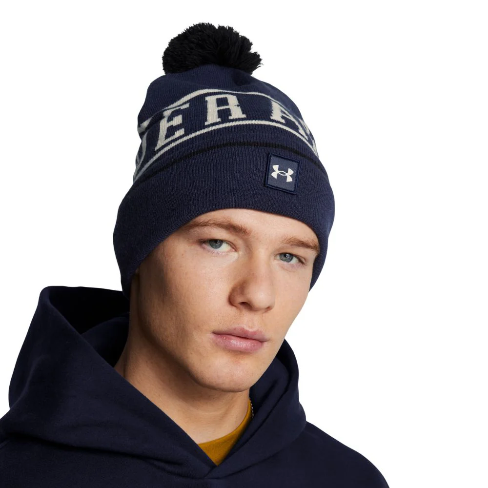 Under Armour Golf Halftime Pom Beanie Hat - 1386634-410