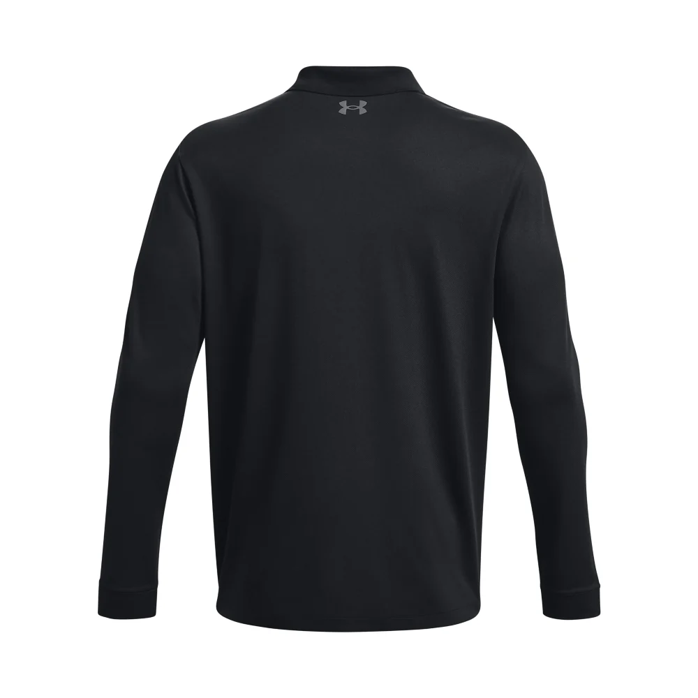 Under Armour Golf Performance 3.0 Long Sleeve Mens Polo Shirt - 1379728-001 - Image 2