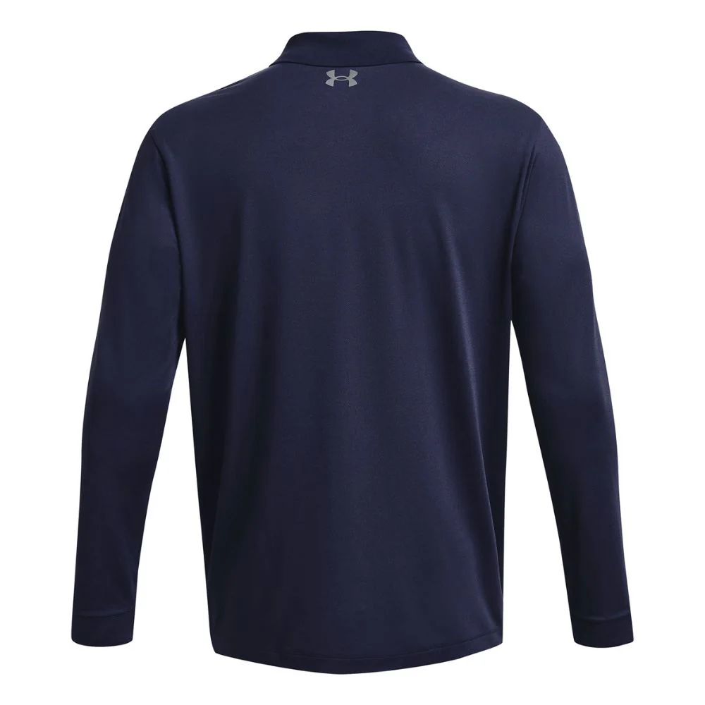 Under Armour Performance 3.0 Long Sleeve Golf Polo Shirt - 1379728-410 - Image 2
