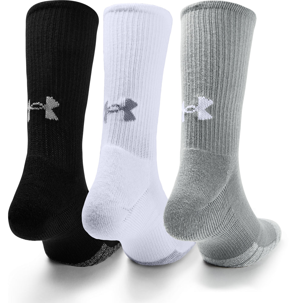 Under Armour Heatgear Crew Golf Socks 3 Pack 1346751 - Image 4