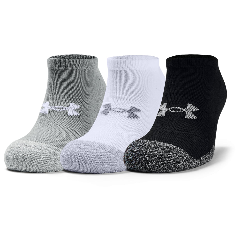 Under Armour Heatgear No Show Mens Golf Socks 3 Pack 1346755 - Image 3