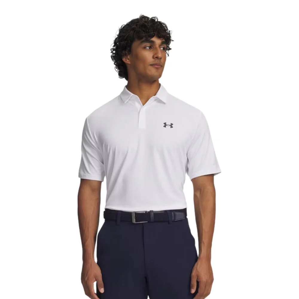 Under Armour Matchplay Men's Golf Polo Shirt 2026 - 6009799-100