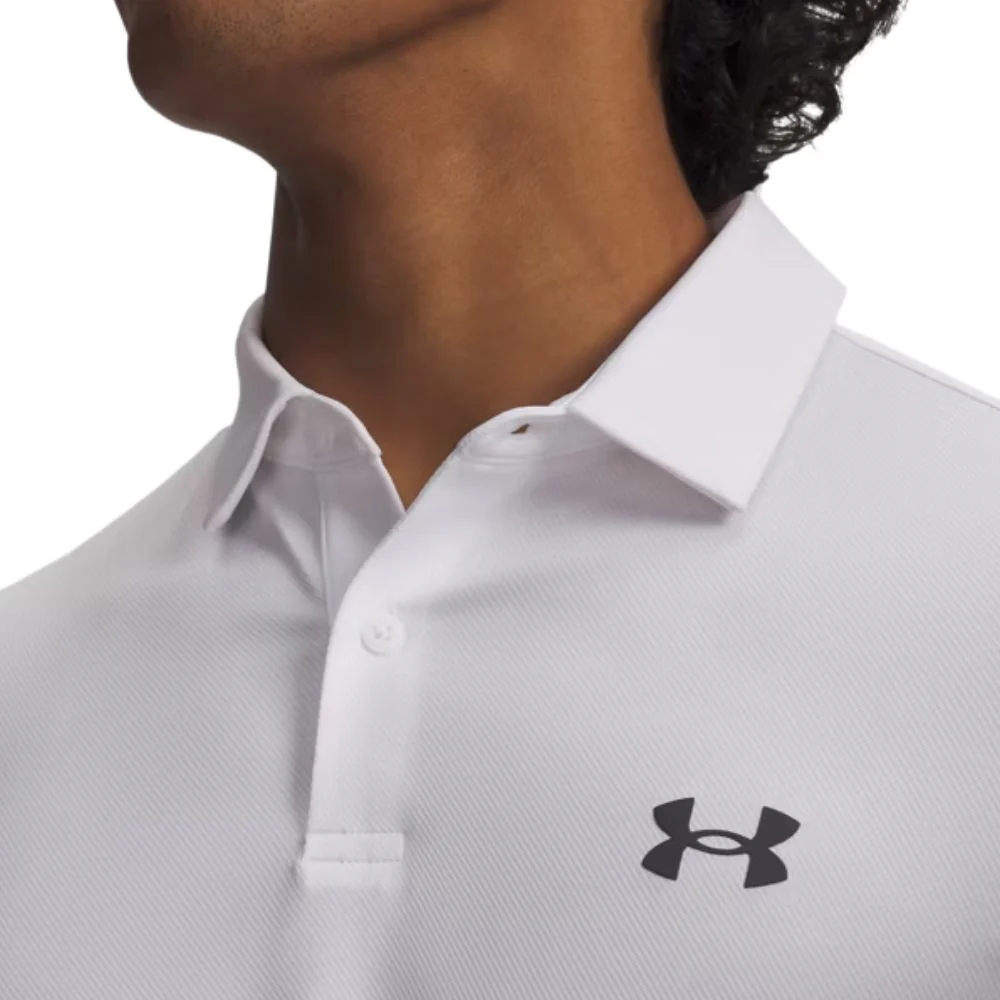 Under Armour Matchplay Men's Golf Polo Shirt 2026 - 6009799-100 - Image 3
