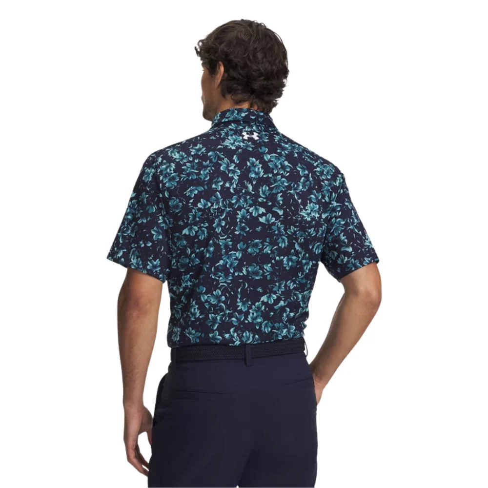 Under Armour Matchplay Printed Men's Golf Polo Shirt 2026 - 6009800-411 - Image 2