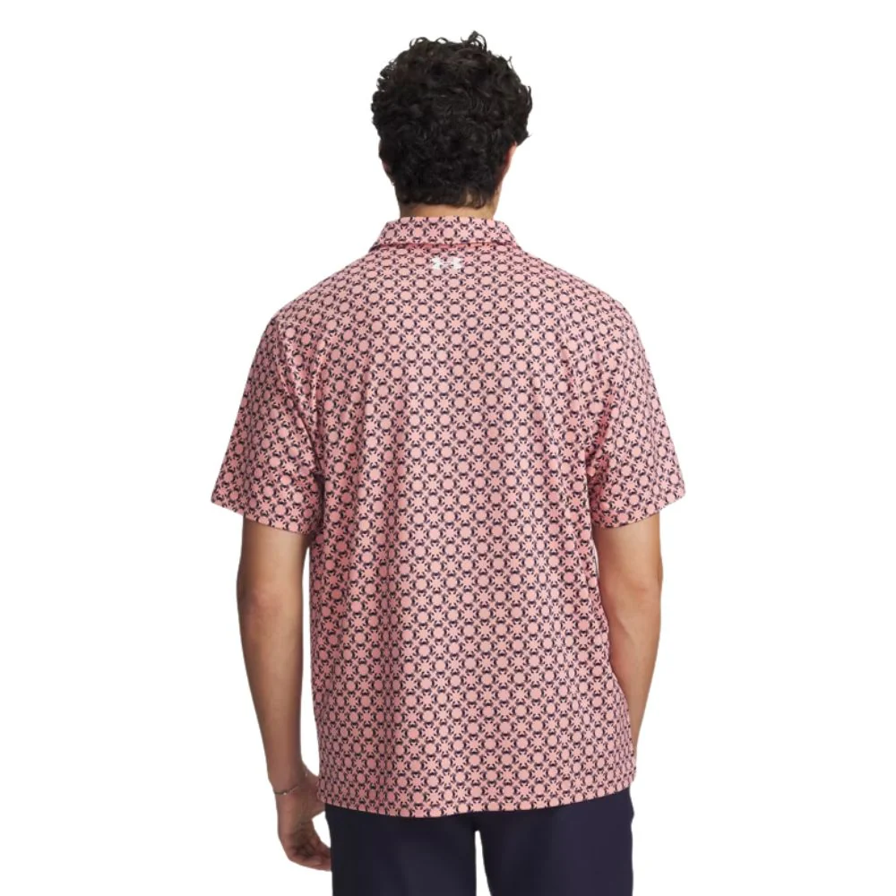 Under Armour Matchplay Printed Men's Golf Polo Shirt 2026 - 6009800-604 - Image 2