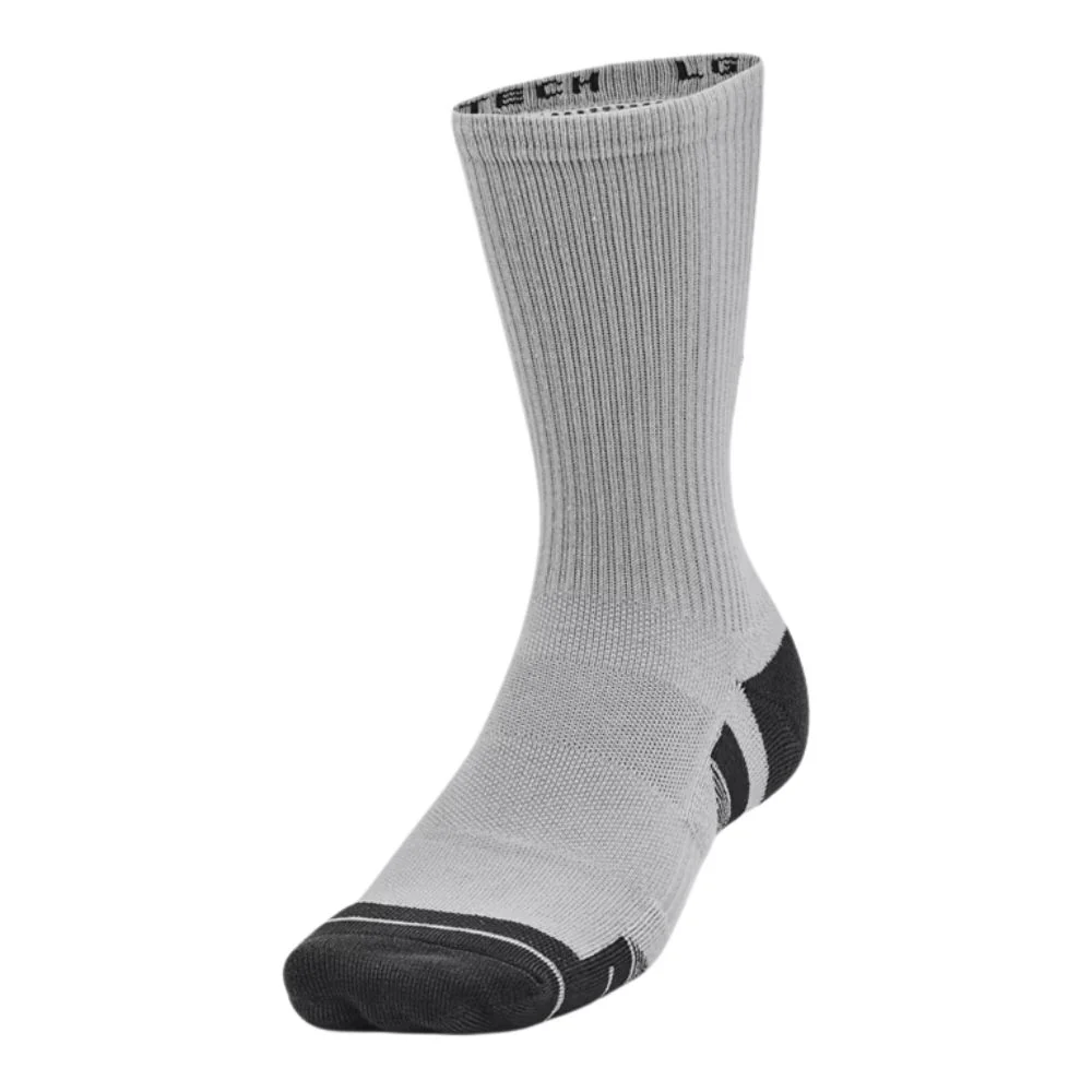 Under Armour Performance Tech Crew Golf Socks - 3 Pack - 1379512 - Image 6