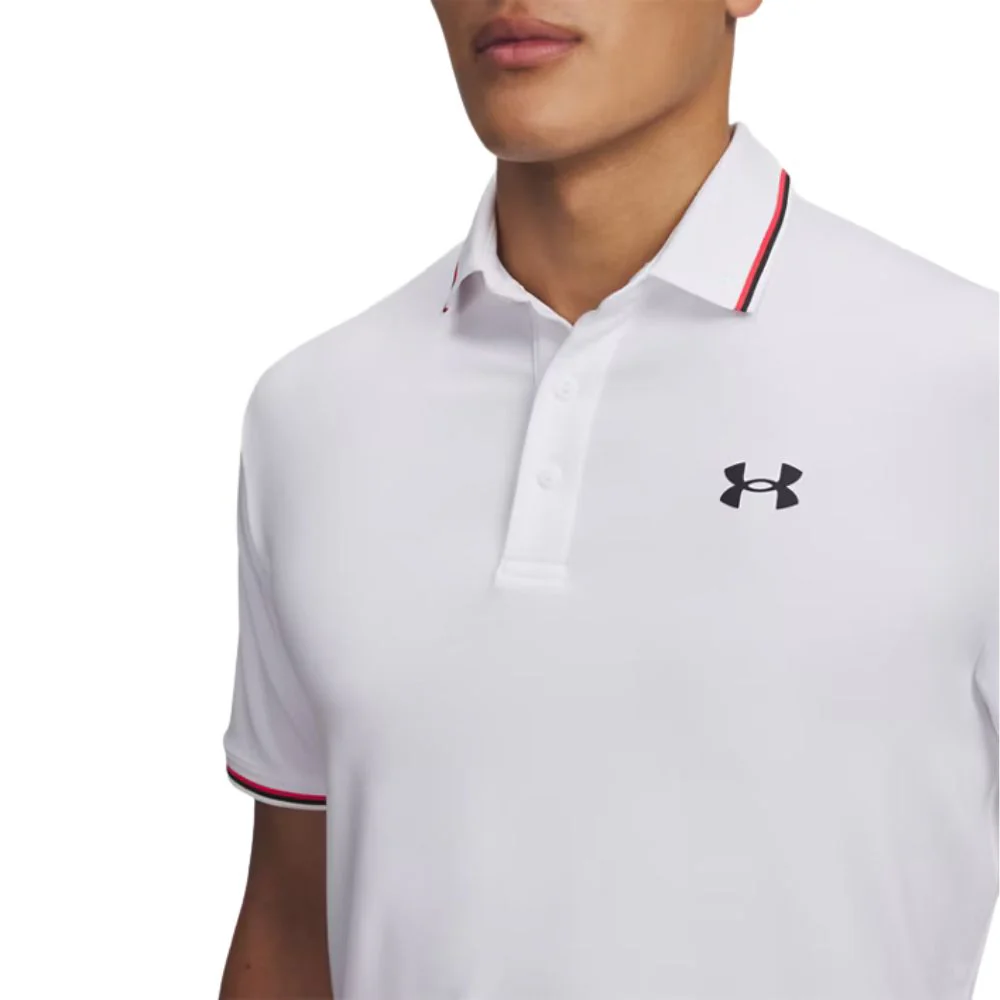 Under Armour Playoff 3.0 Rib Men's Golf Polo Shirt - 1388156-102 - Image 3