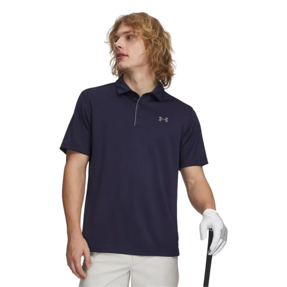 Under Armour Tech Golf Polo Shirt - 1290140-410 - Image 3