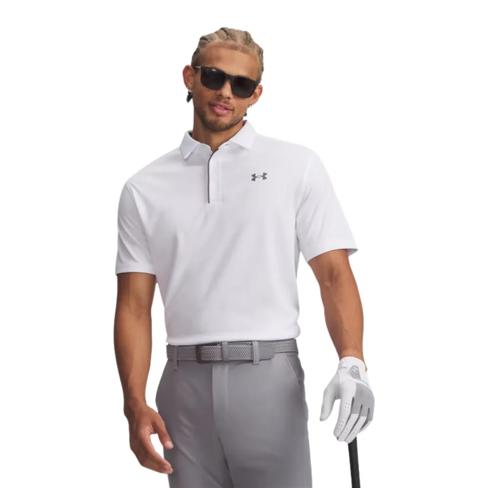Under Armour Tech Golf Polo Shirt - 1290140-100 - Image 3