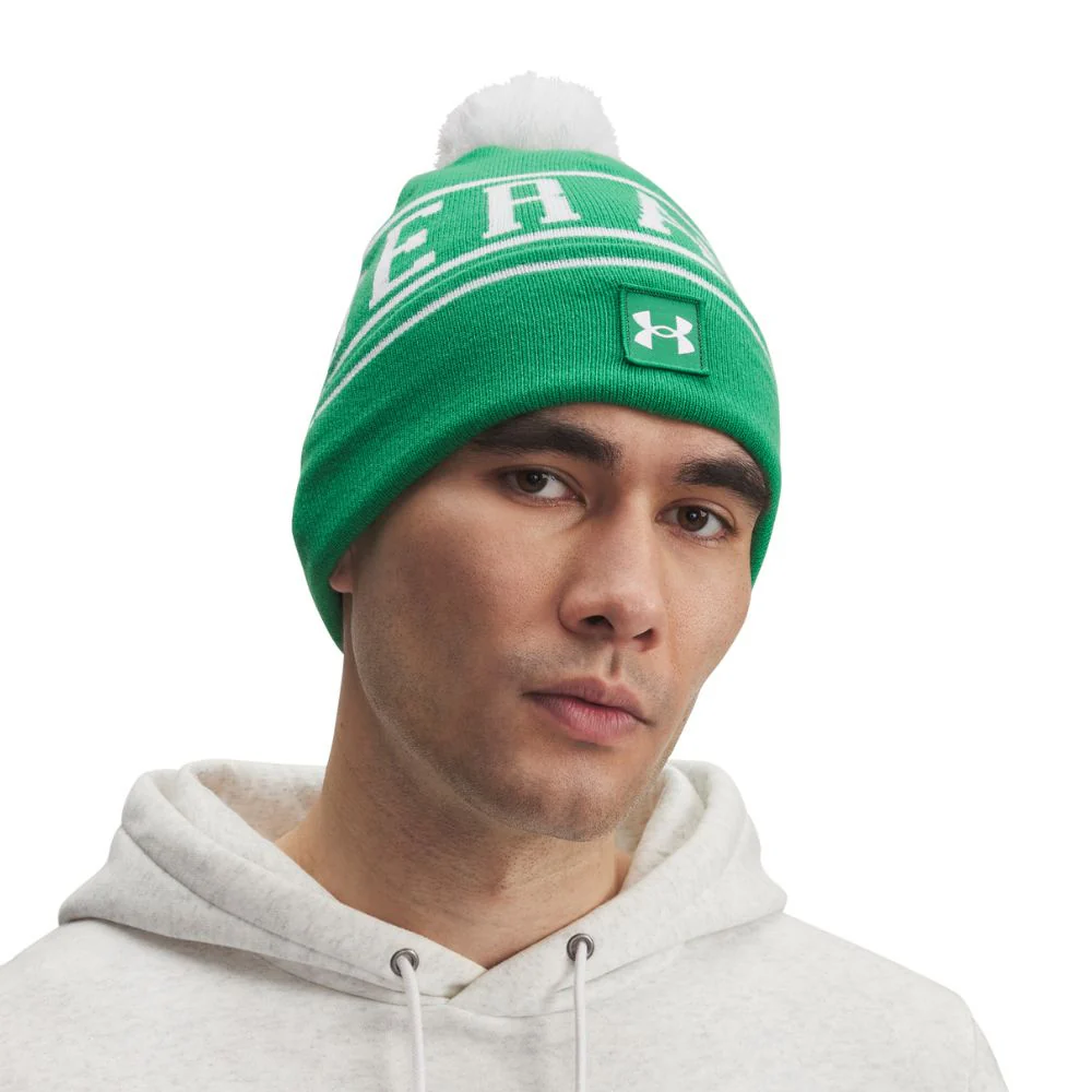 Under Armour Golf Halftime Pom Beanie Hat - 1386634-305 - Image 2