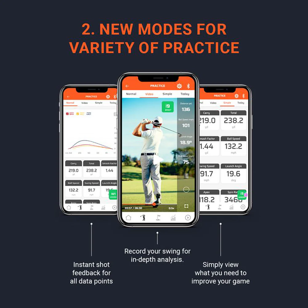 Voice Caddie SC300i Swing Caddie Portable Golf Launch Monitor - Image 4