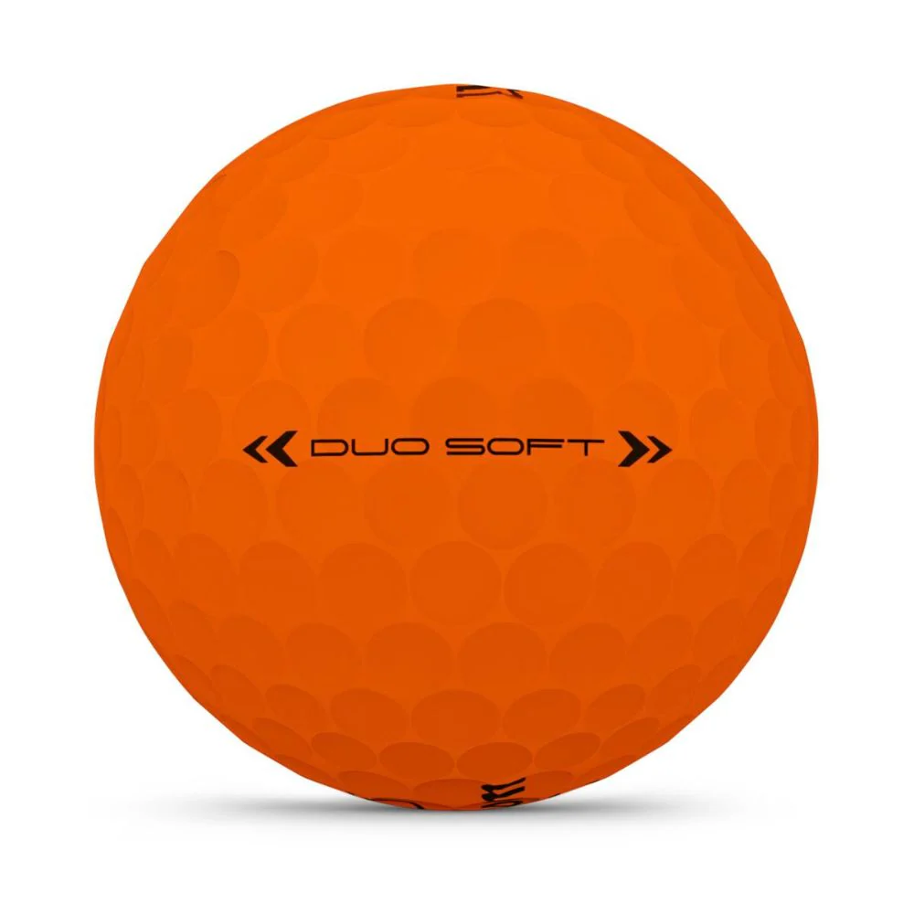 Wilson Golf Duo Soft Golf Balls - Orange - Image 3