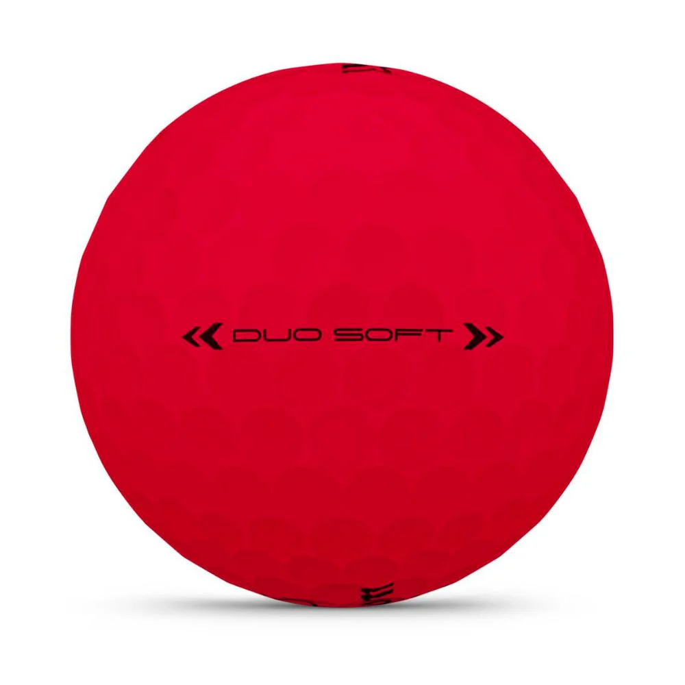 Wilson Golf Duo Soft Golf Balls - Red - Image 3