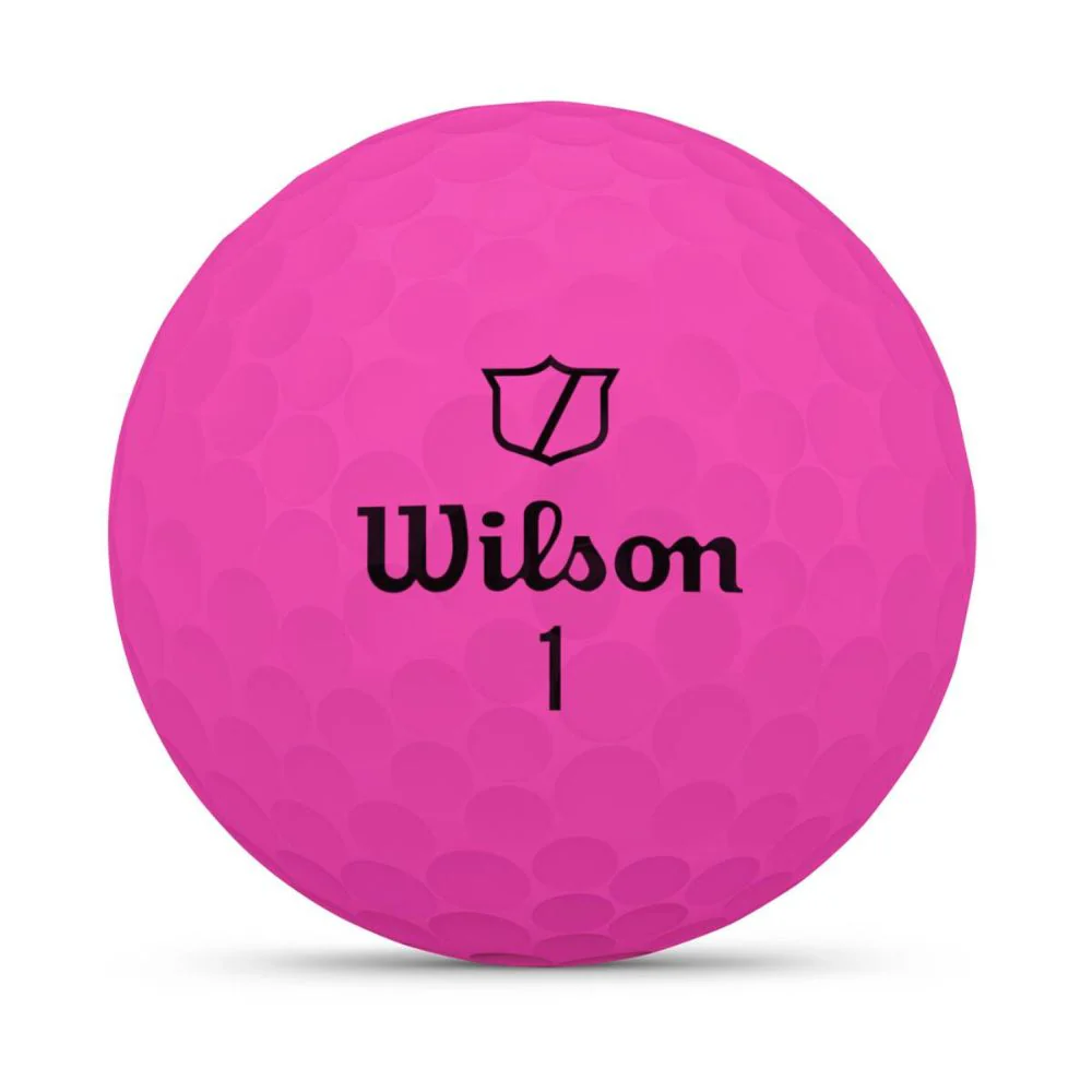 Wilson Golf Duo Soft Golf Balls - Pink - Image 2