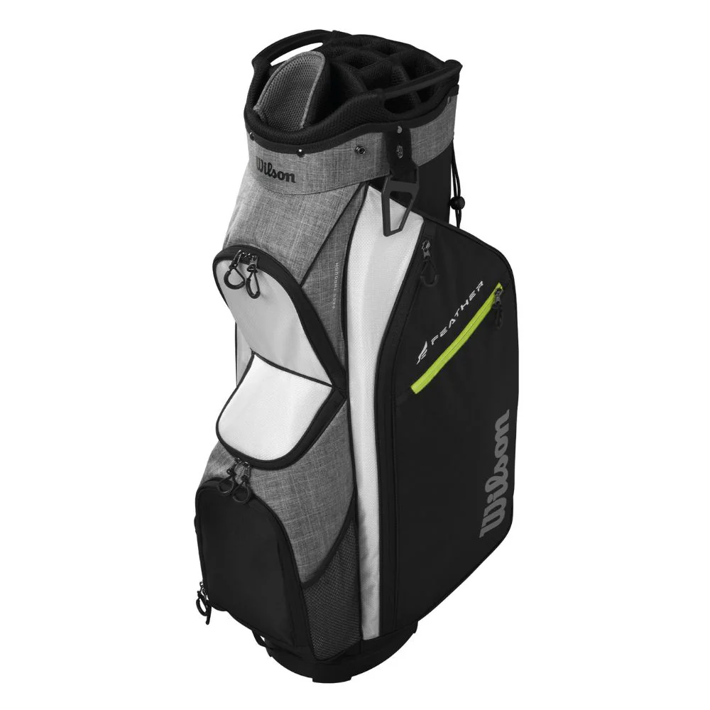 Wilson Golf Feather Cart Bag - Grey / White