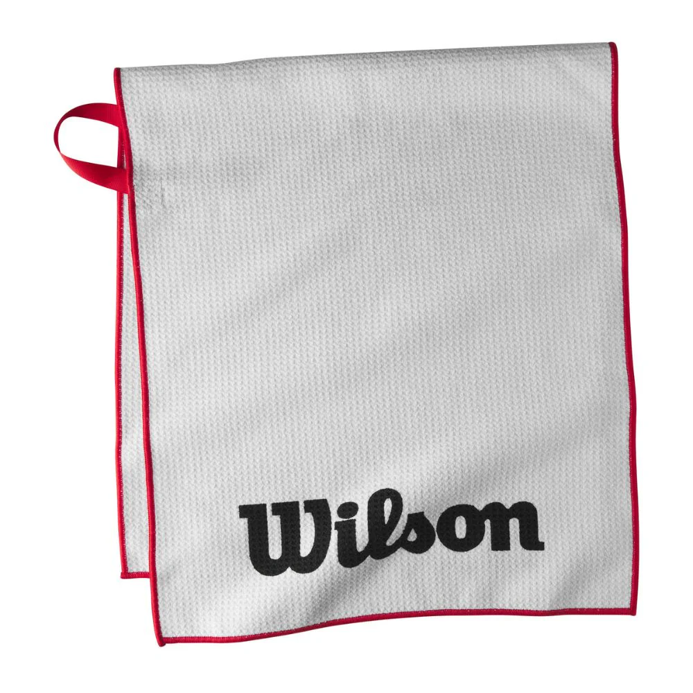 Wilson Tour Golf Towel - White