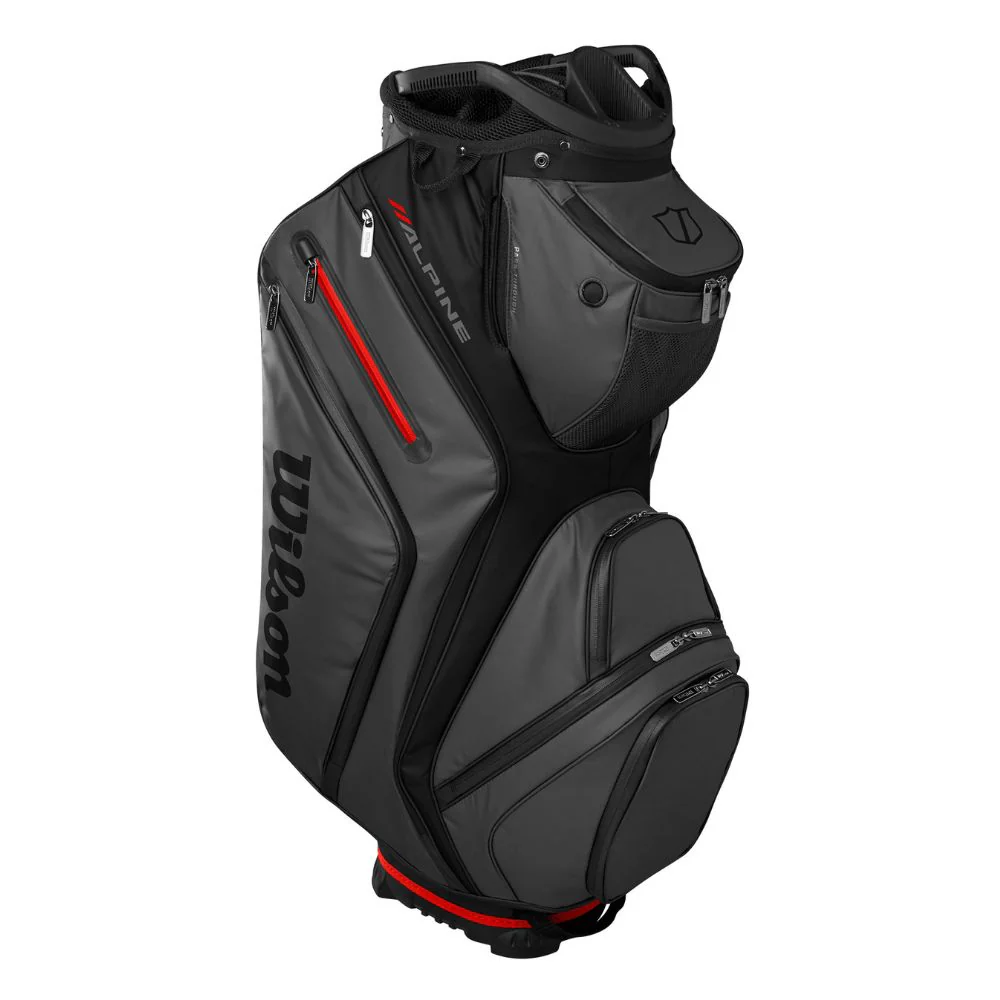 Wilson Golf Alpine Cart Bag - Black / Grey - Image 3