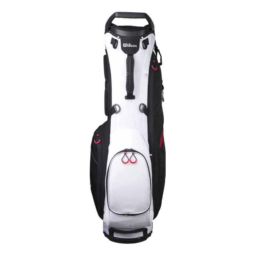 Wilson Golf Exo Lite Stand Bag - Dynapower Black / Red - Image 3