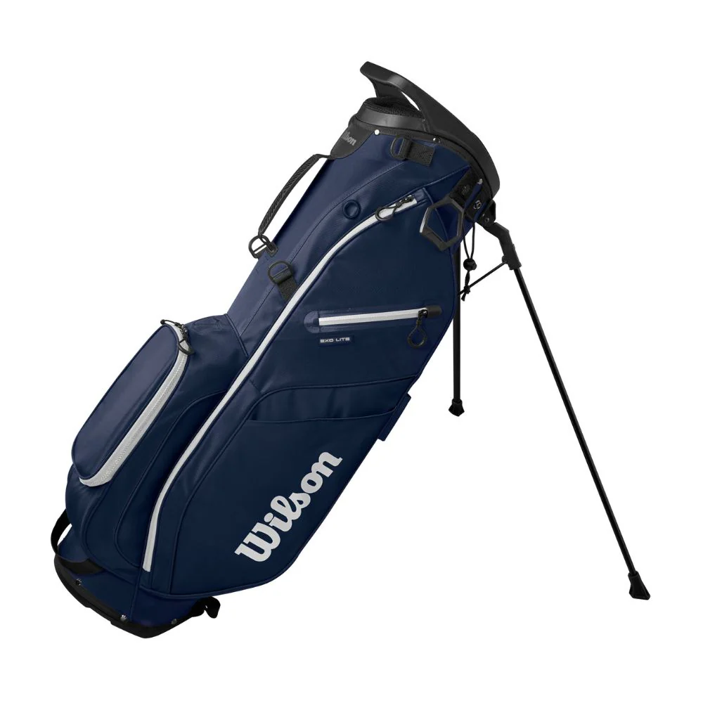 Wilson Golf Exo Lite Stand Bag - Navy / White