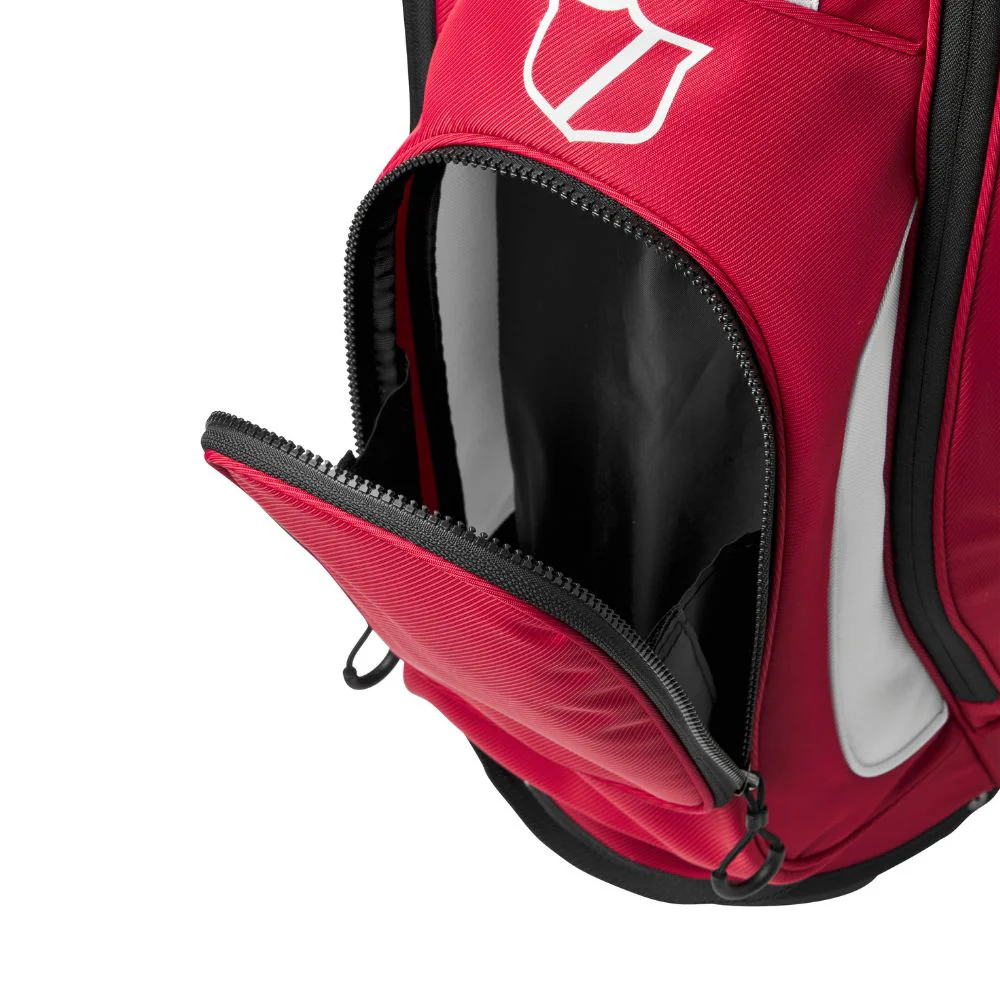 Wilson Golf Exo Lite Stand Bag - Staff Red - Image 3