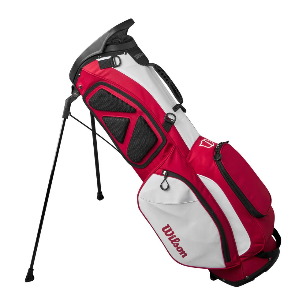 Wilson Golf Exo Lite Stand Bag - Staff Red - Image 4