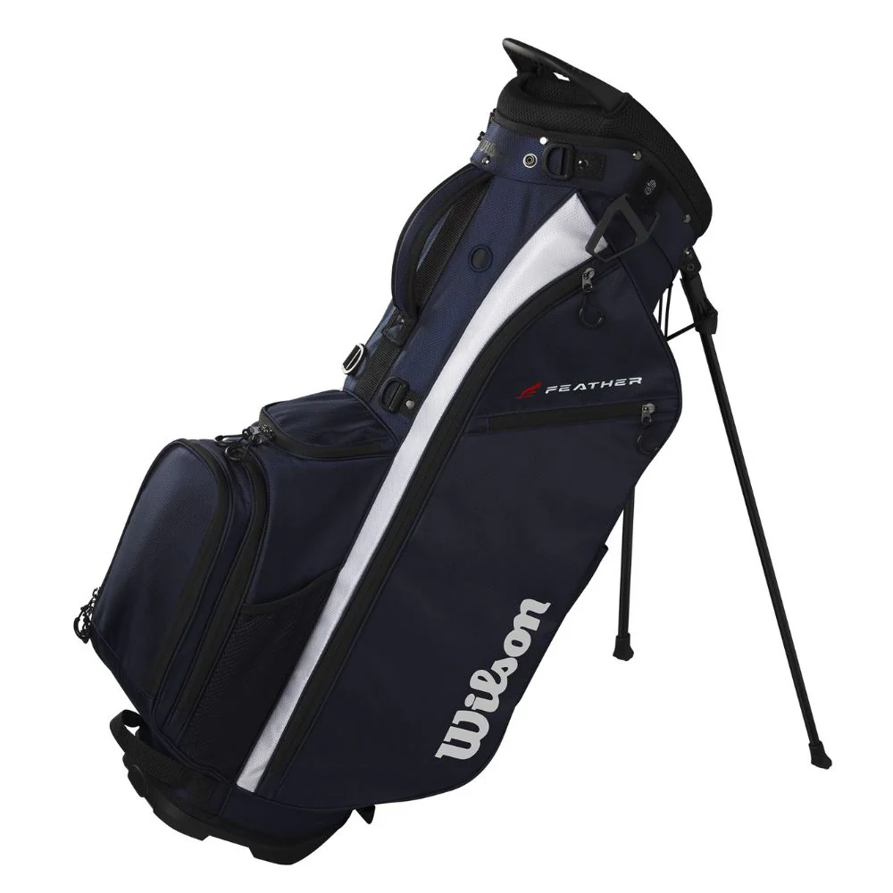 Wilson Golf Feather Stand Bag 2025 - Navy