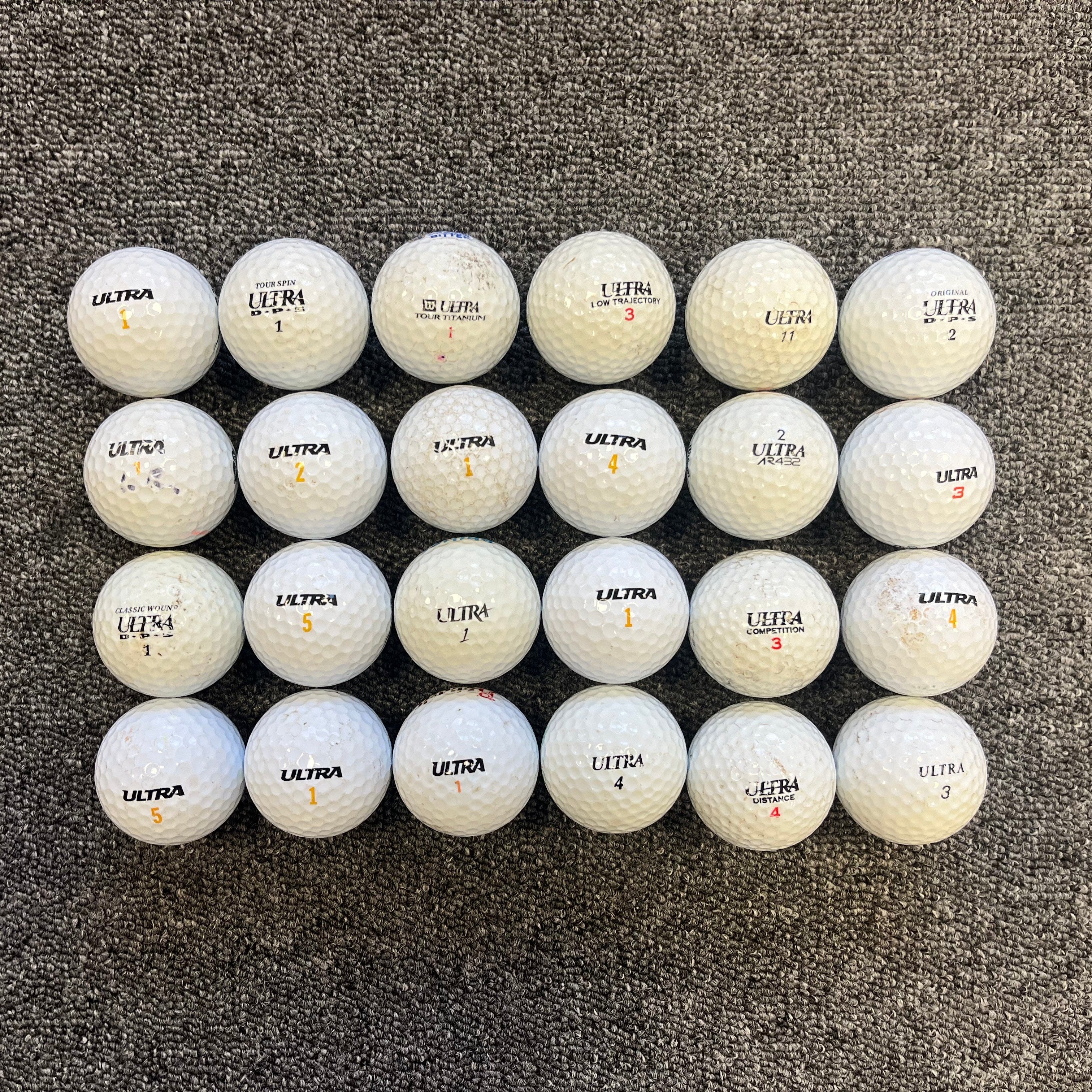 Ultra Grade C Recycled Golf Balls - 24 Pack - Image 3