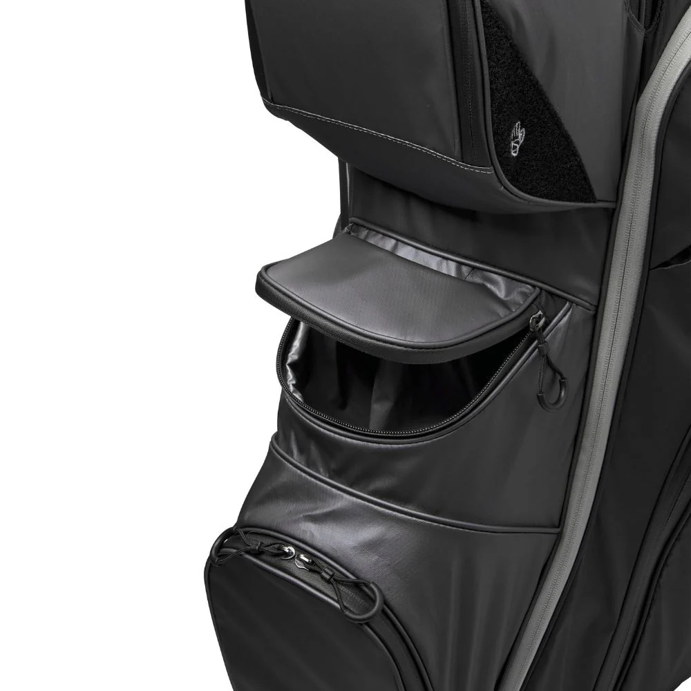 Wilson Golf I-Lock 4 Dry Organiser Cart Bag - Black / Grey - Image 3
