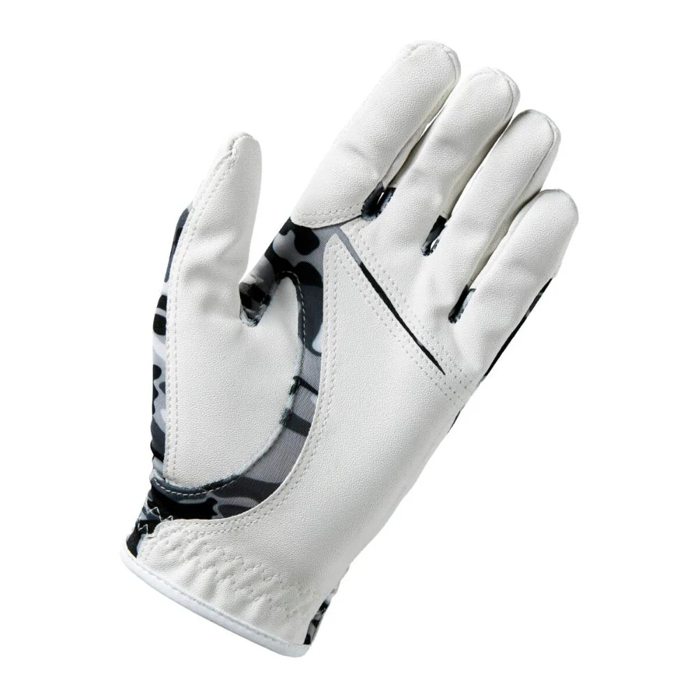 Wilson Golf Junior One Size Fits All Golf Glove - White / Black Camo - Image 3