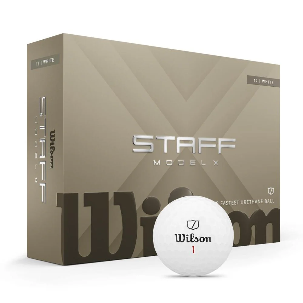 Wilson Staff Model X Golf Balls 2026 - White