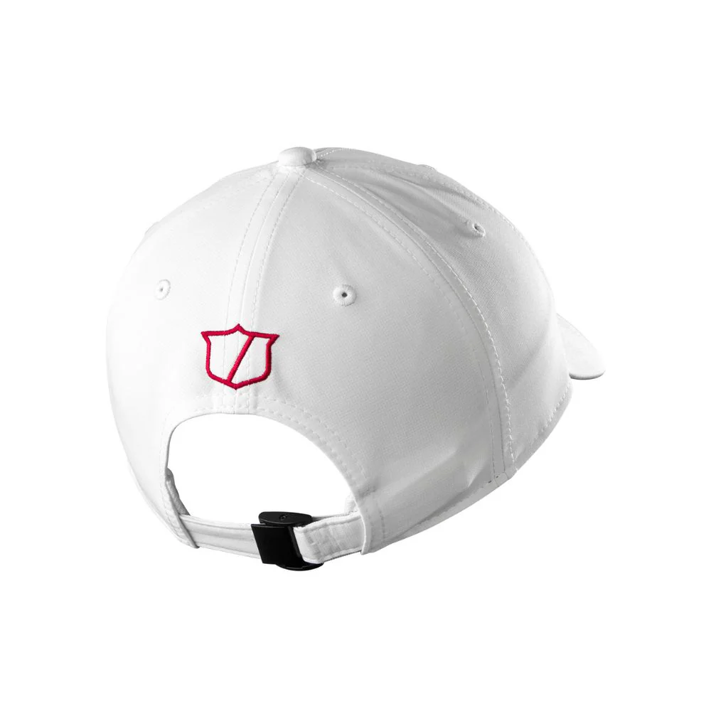 Wilson Tour Golf Cap - White / Red - Image 2